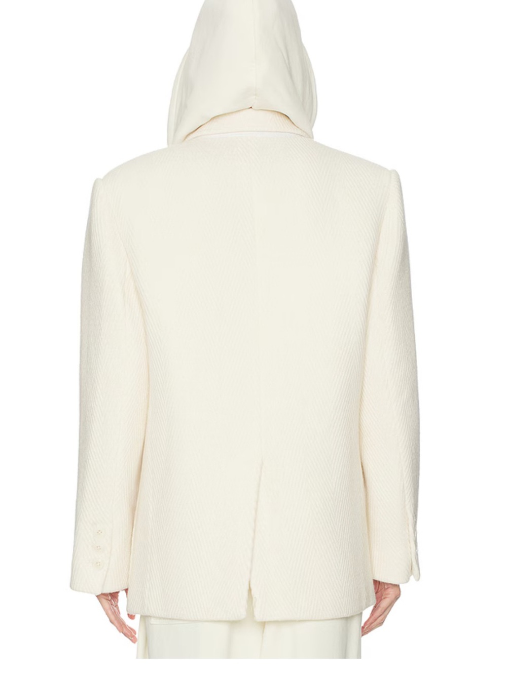 The Very Oversized Blazer in Ivory - Picture 4 of 13